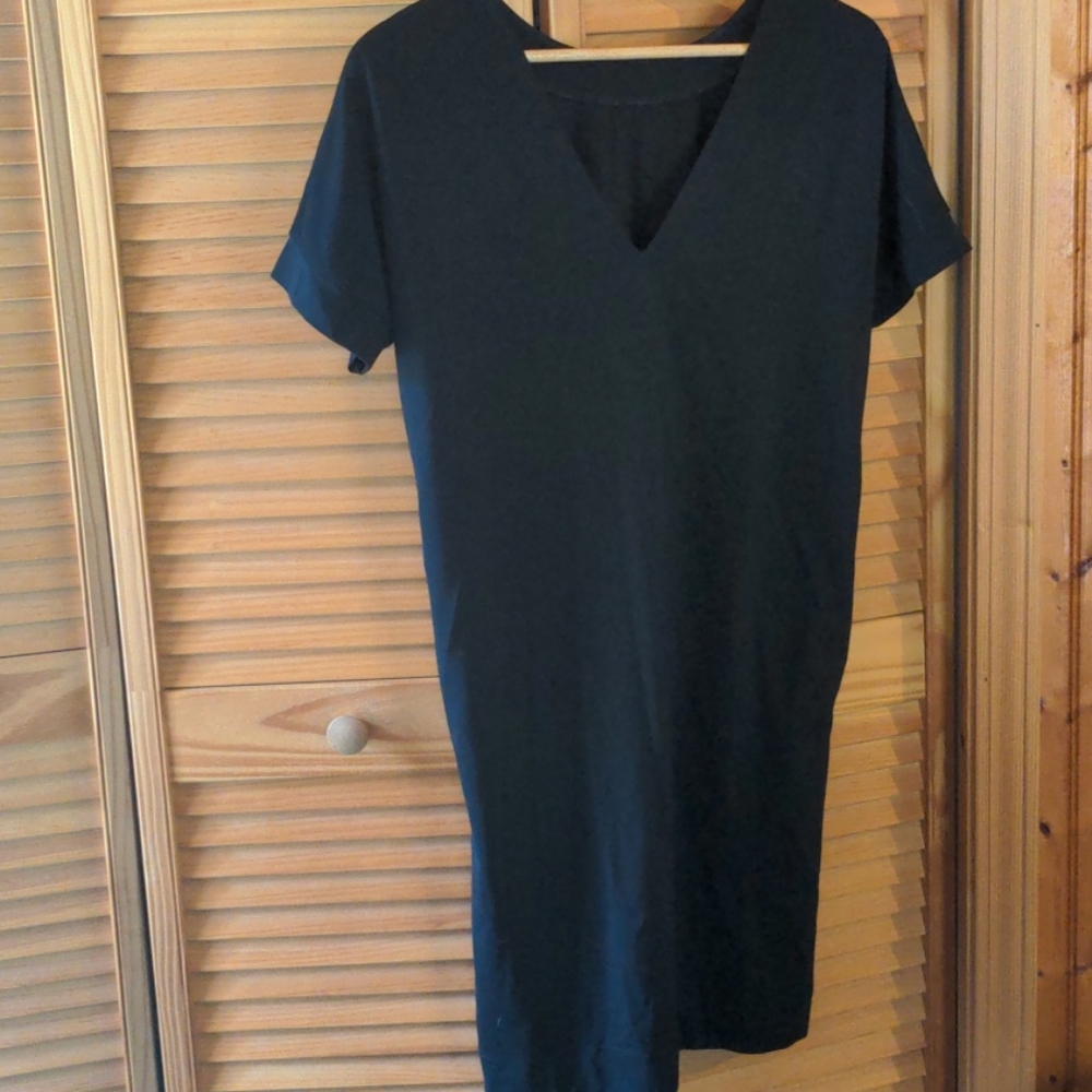 Kit and Ace - Black "Back to Front" midi dress - S - Picture 3 of 7